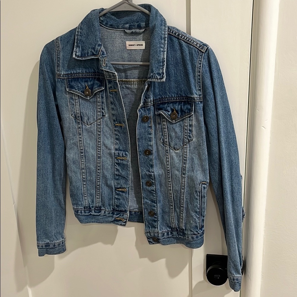 Women's Blue Denim Jean Jacket